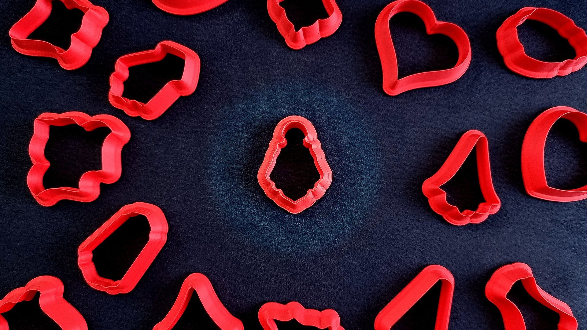 Silhouette of Sentiment - Polymer Clay Cutters