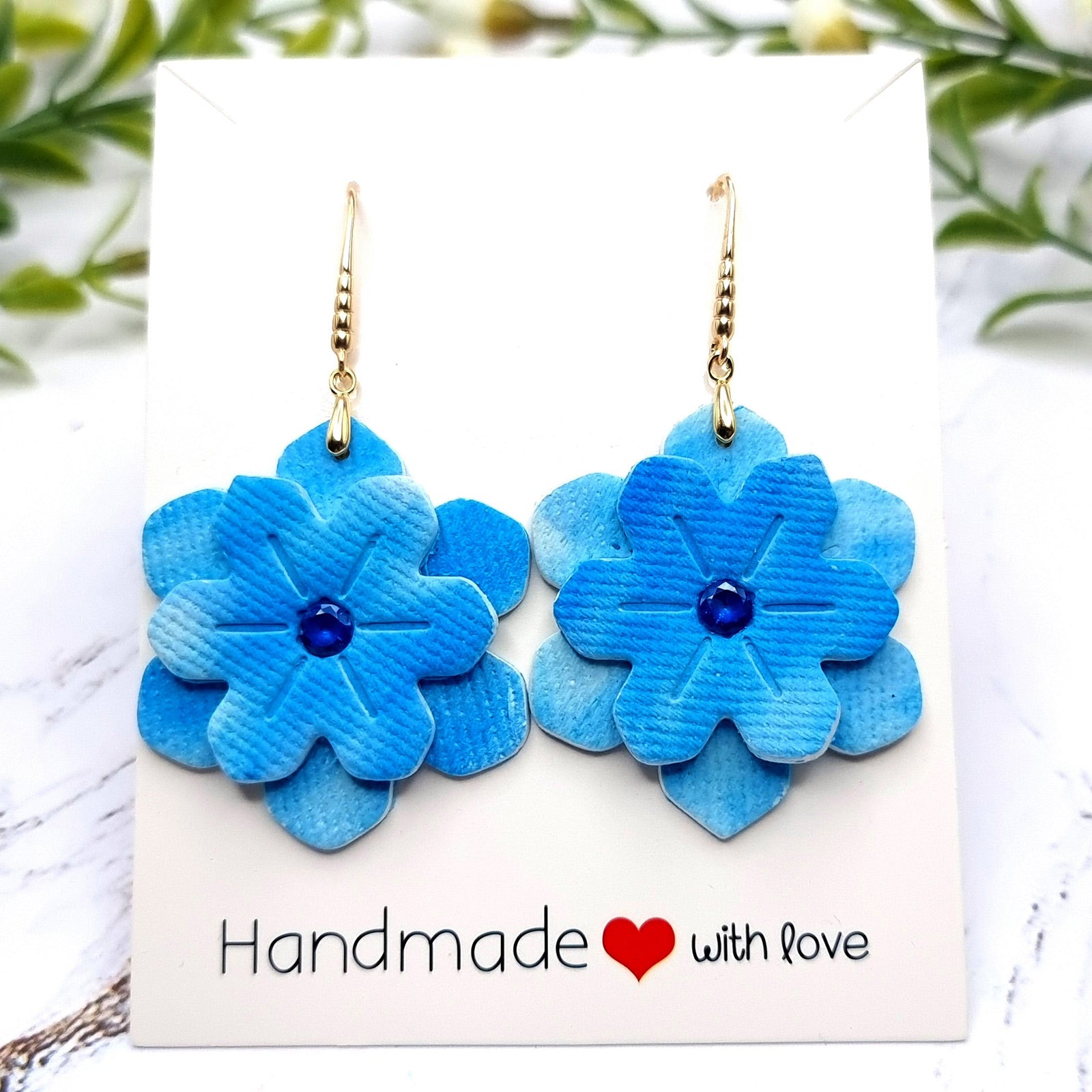 Flower Cutter #6 - Polymer Clay Cutters Plastic Cutters SweetyBijou Tools