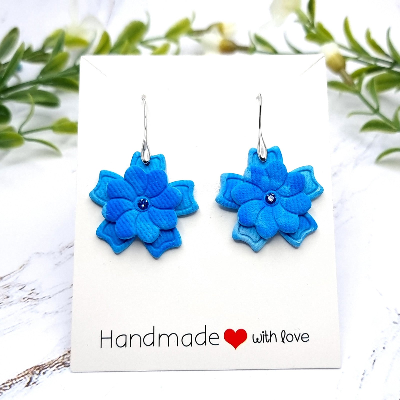 Flower Cutter #9 - Polymer Clay Cutters Plastic Cutters SweetyBijou Tools