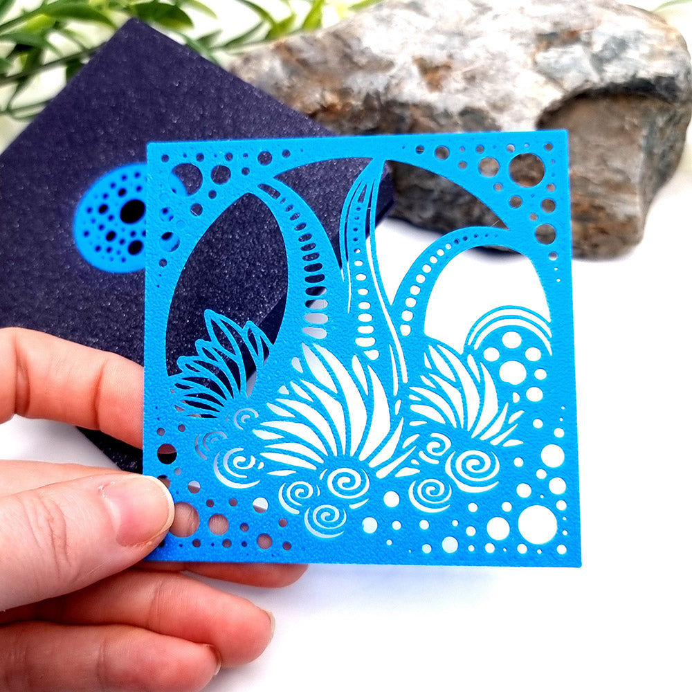 Mystic Island Stencil #11