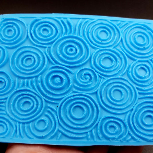 Handmade Silicone Texture - The Circles