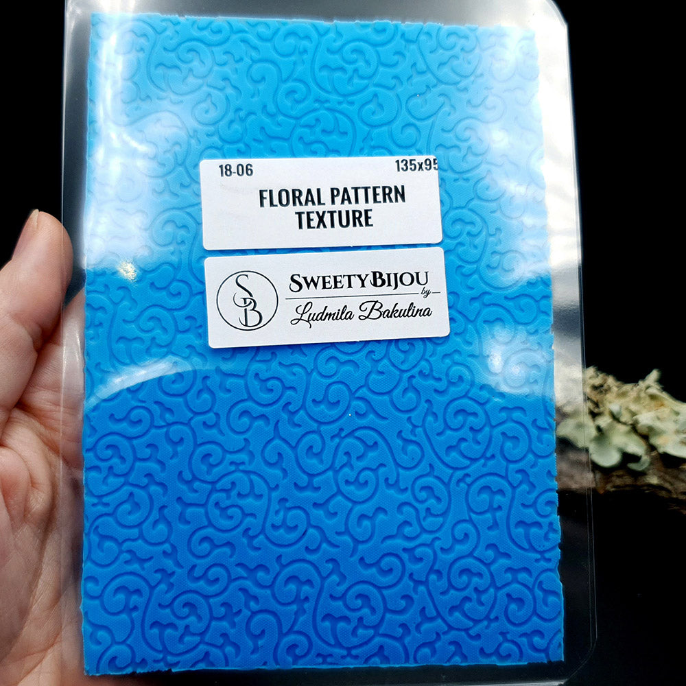 Silicone Texture - Floral, Small