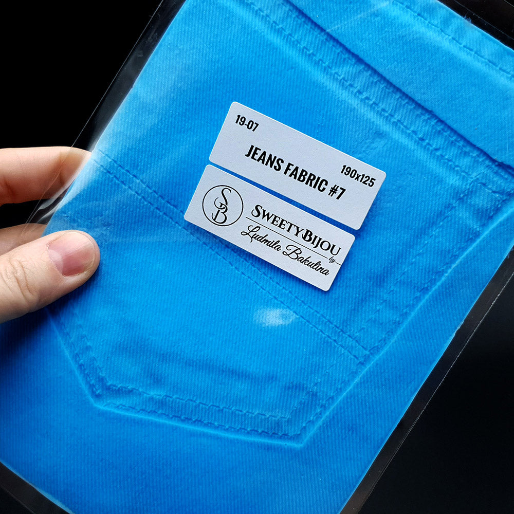 Silicone Texture - Jeans Fabric #7