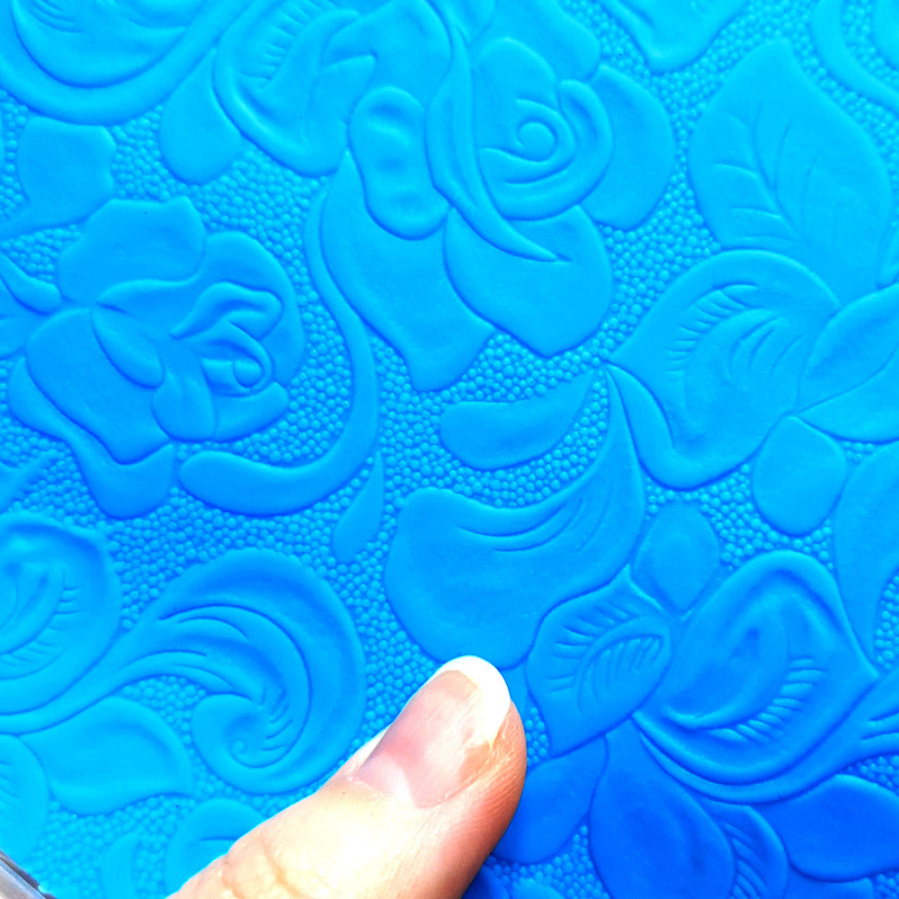 Silicone Texture - Roses Garden Pattern (IN)