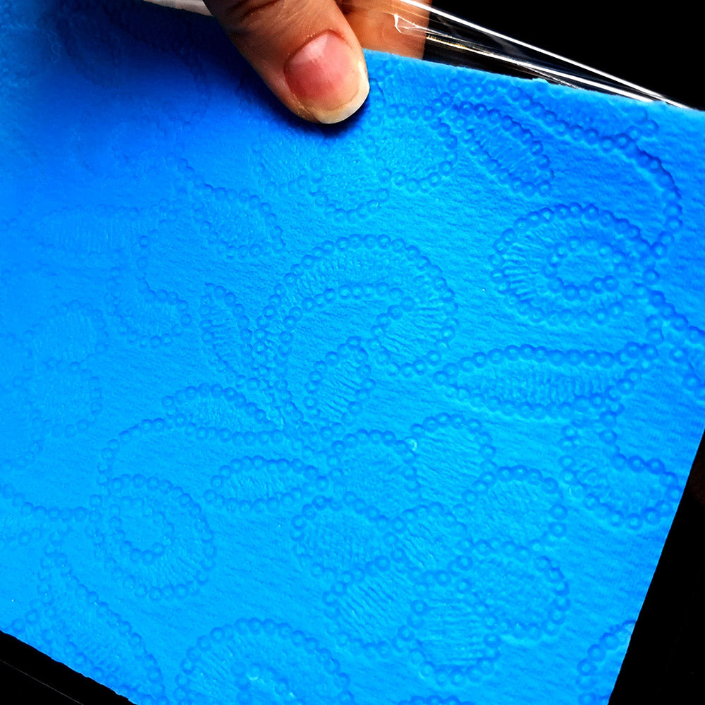 Silicone Texture - Sequins Flowers