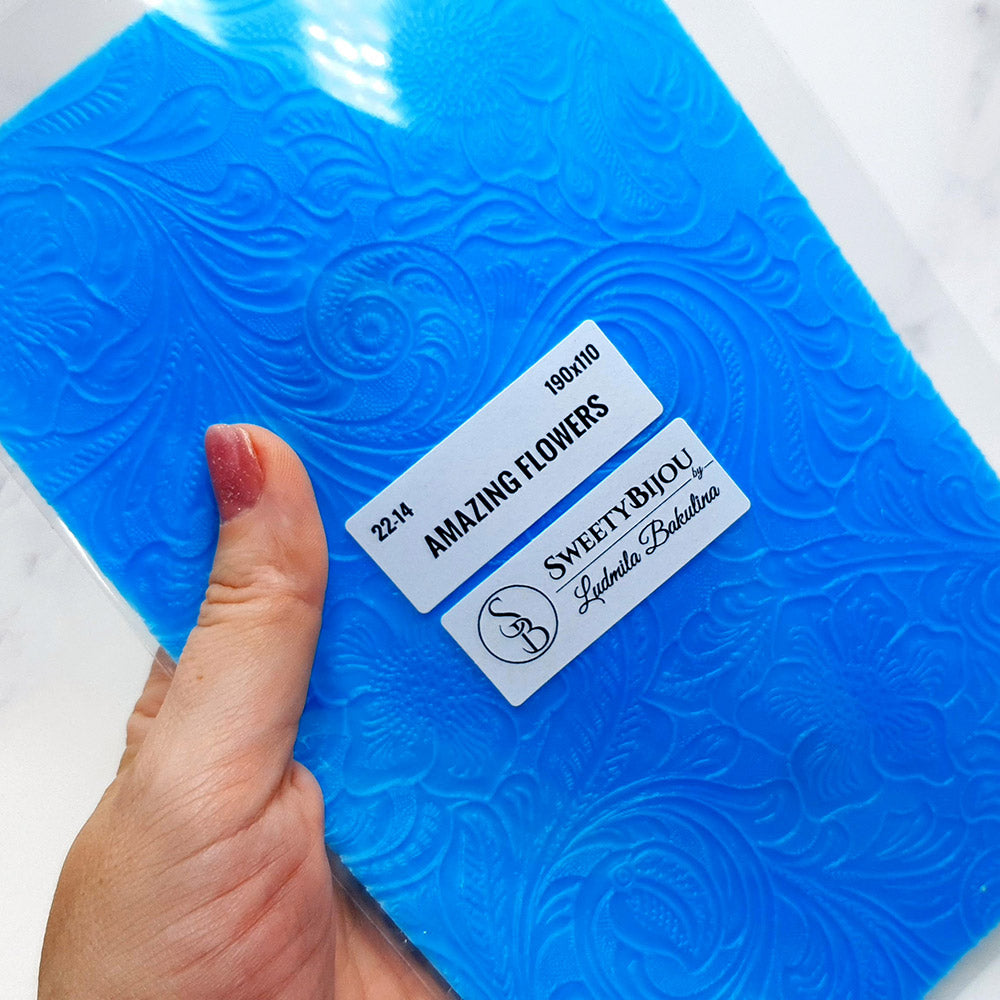 Silicone Texture - Amazing Flowers