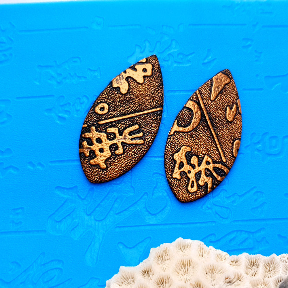 Silicone Texture - Textured Hieroglyphs