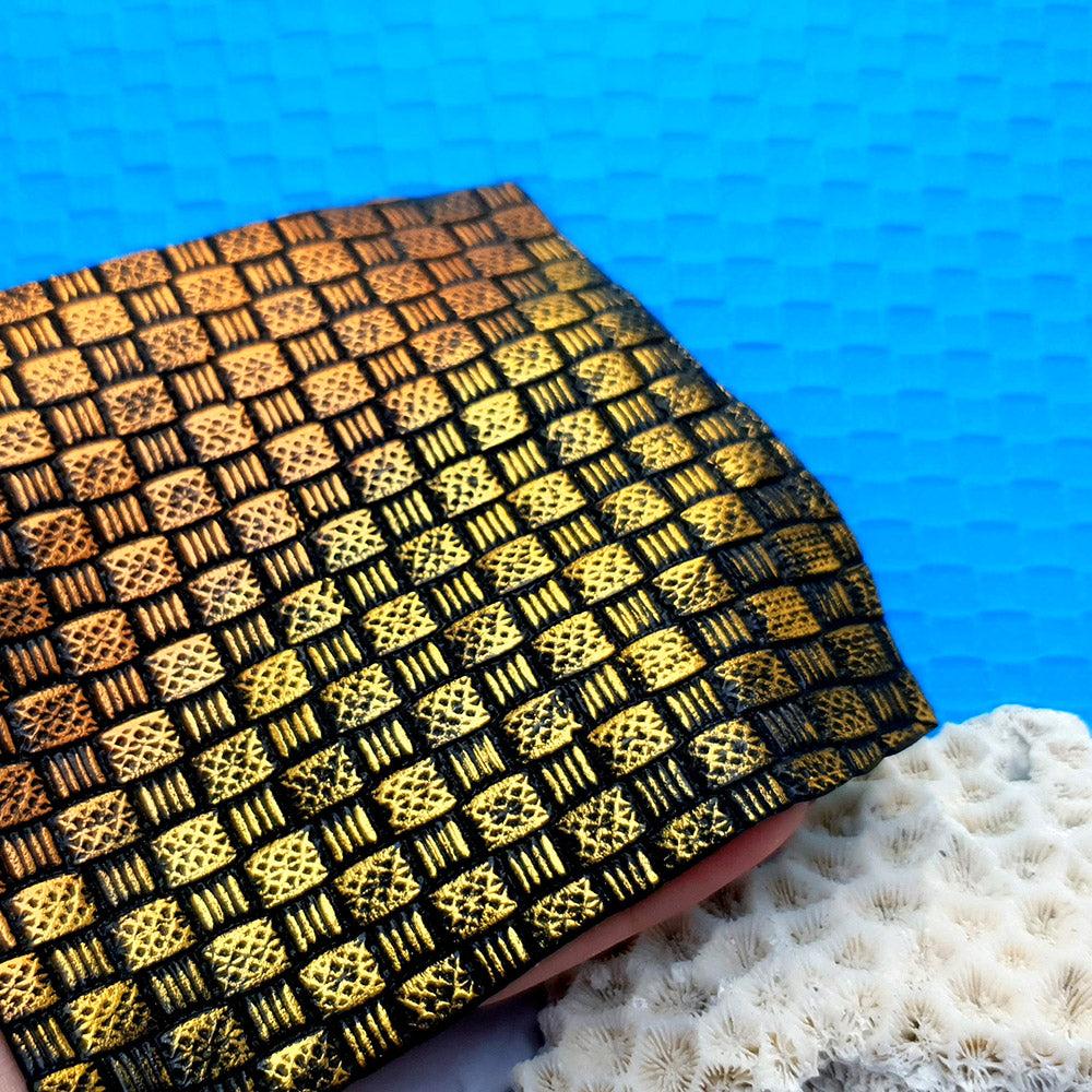 Silicone Texture - Wicker Rug