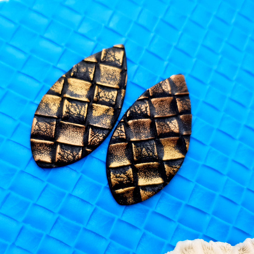 Silicone Texture - Braided Leather