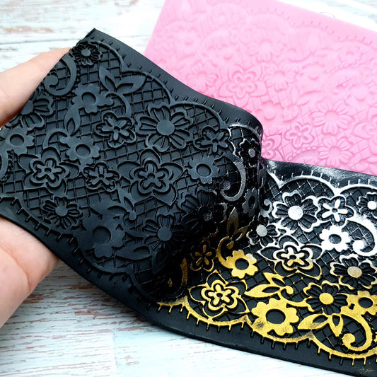 Silicone Texture - "Amazing Flowers Lace"