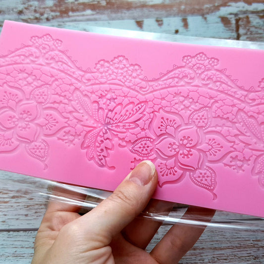 Silicone Texture - “Magical Flowers Lace”