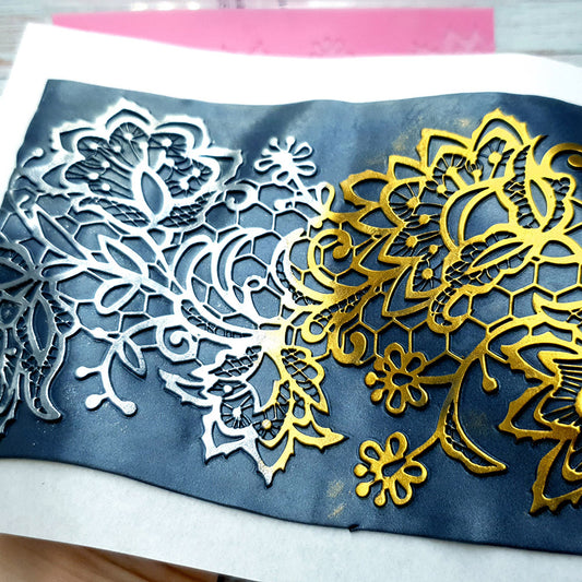 Silicone Texture - “Flowers Lace”