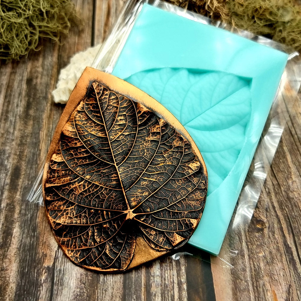Silicone Texture - Morning Glory Leaf