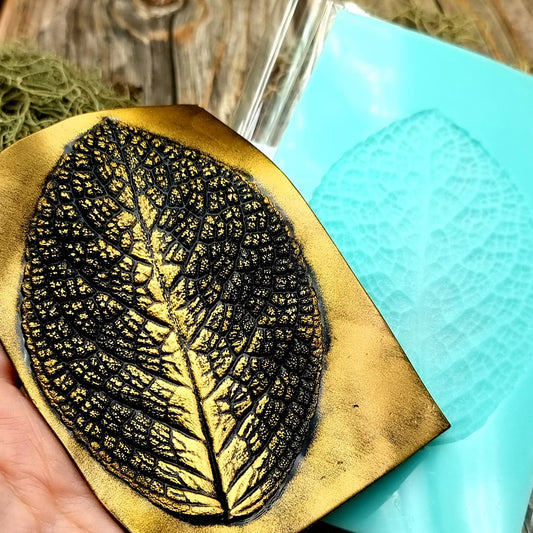 Silicone Texture - Large Leaf Pattern #3