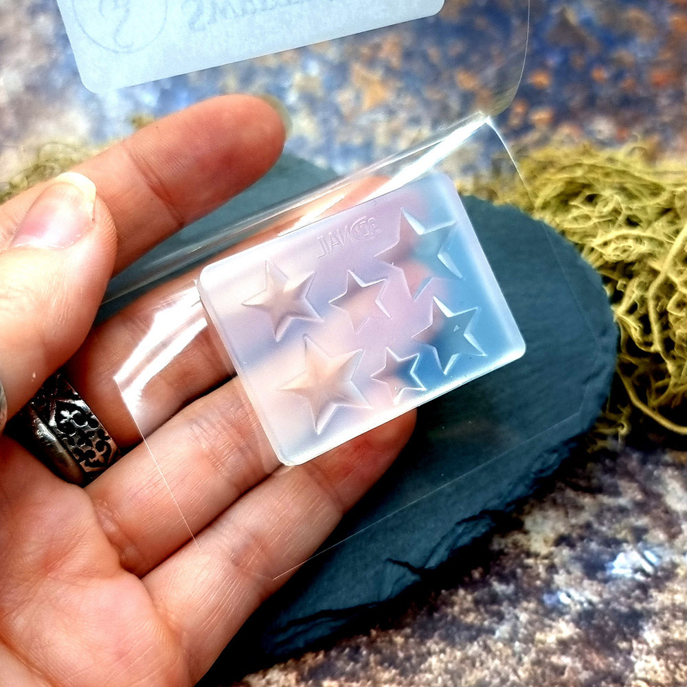 The Stars silicone mold for polymer clay