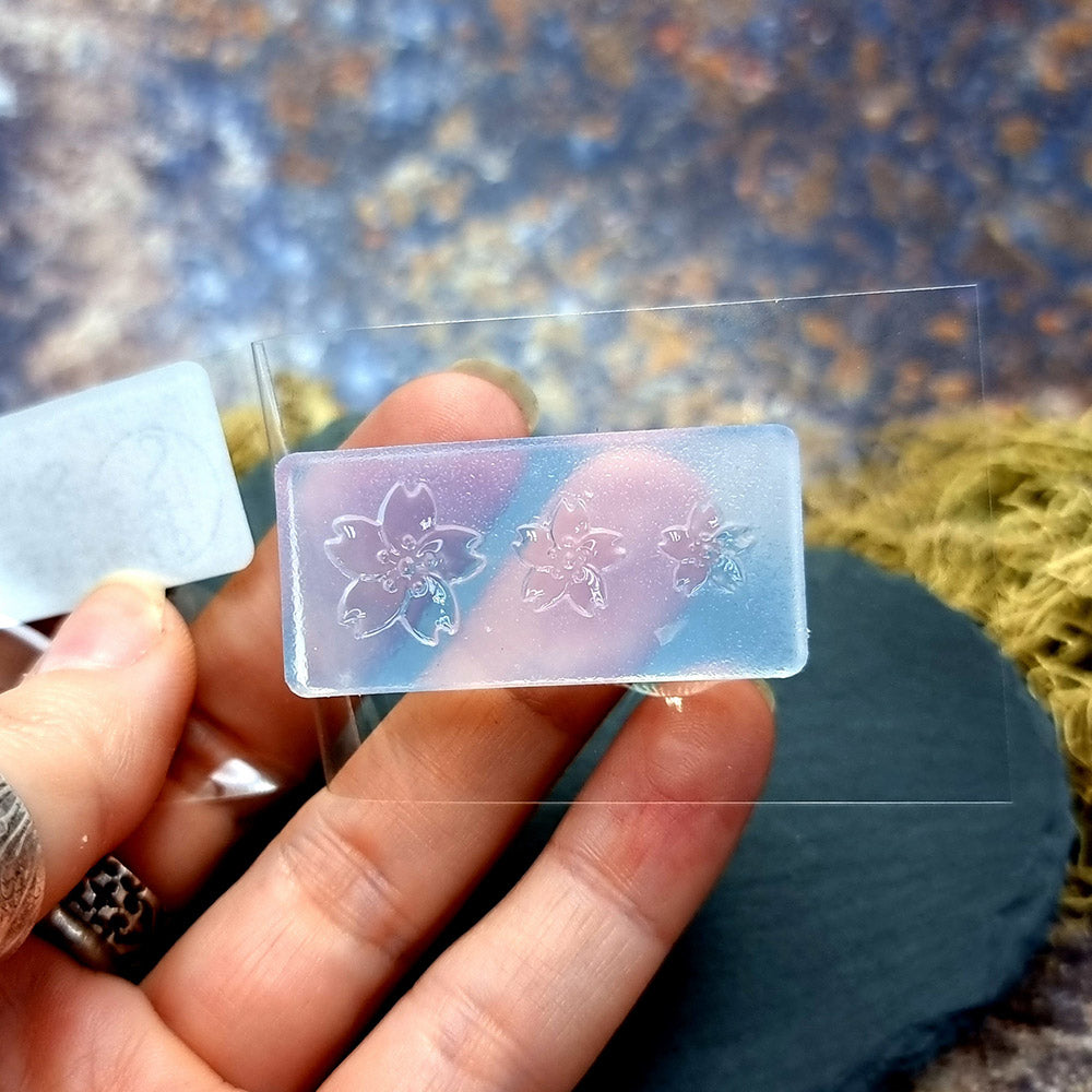 Sakura Flowers silicone mold for polymer clay
