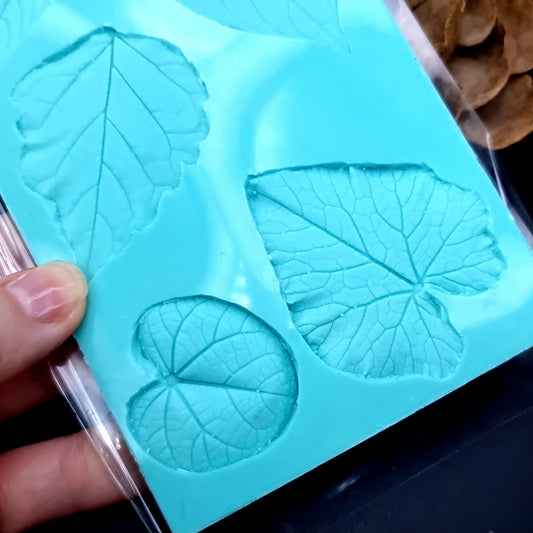 Silicone Texture - Five Leafs