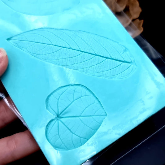 Silicone Texture - Three Leafs