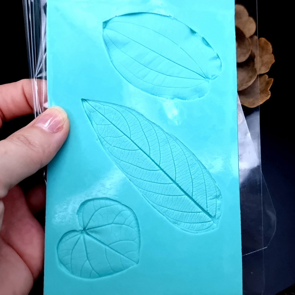 Silicone Texture - Three Leafs