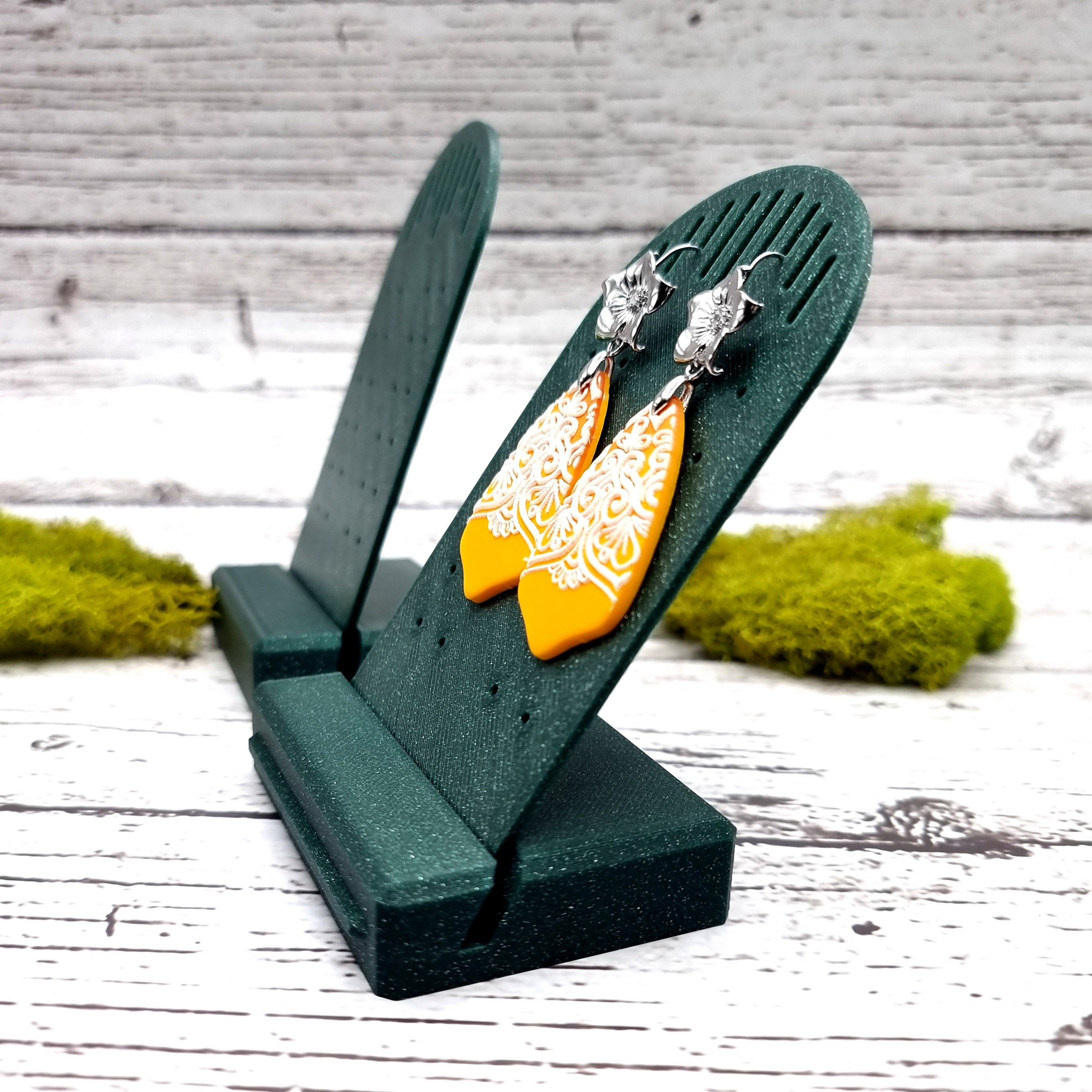 Tilt Display for Earrings - Alpine Green Display for Earrings SweetyBijou Tools