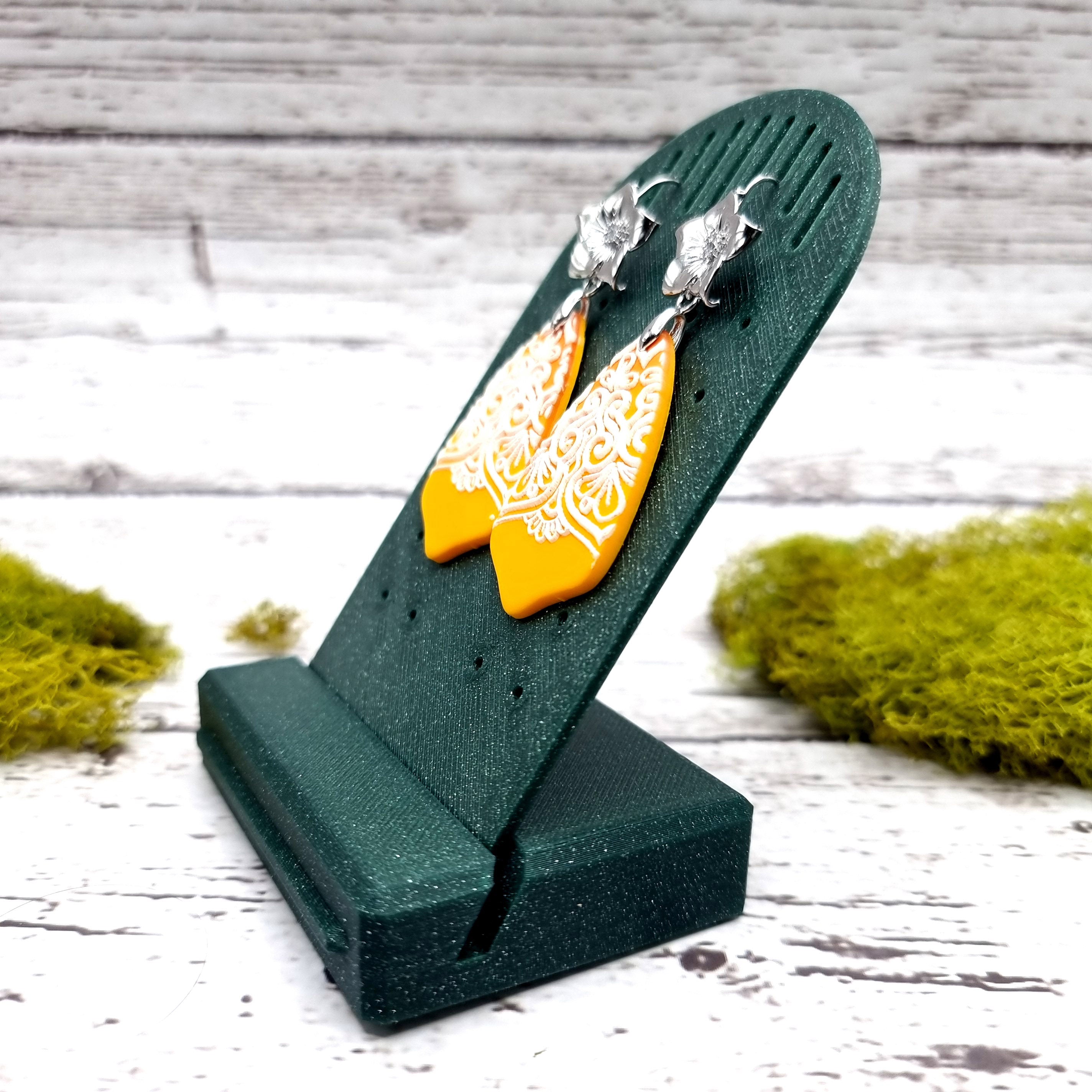 Tilt Display for Earrings - Alpine Green Display for Earrings SweetyBijou Tools