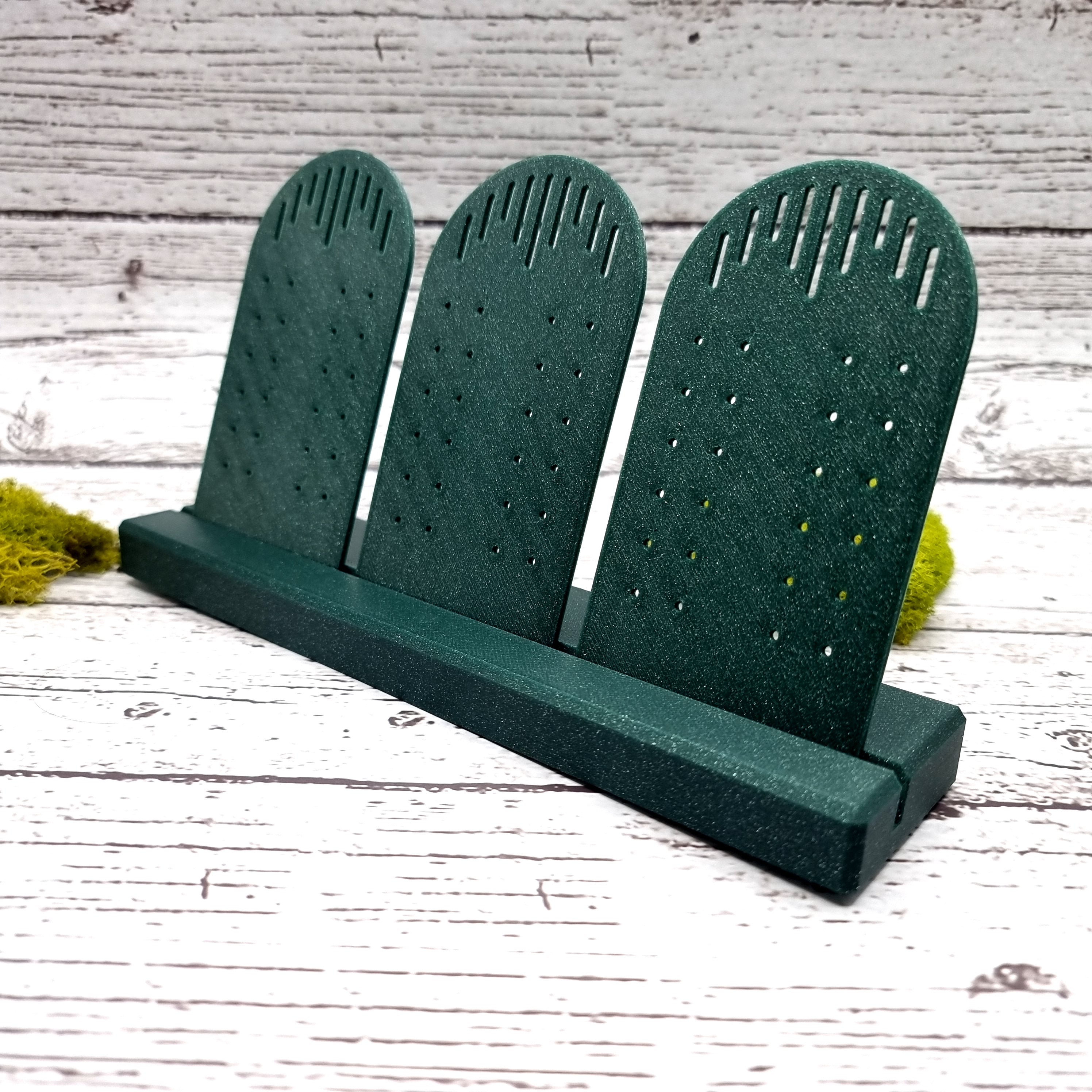 Long Display for Earrings - Alpine Green Display for Earrings SweetyBijou Tools