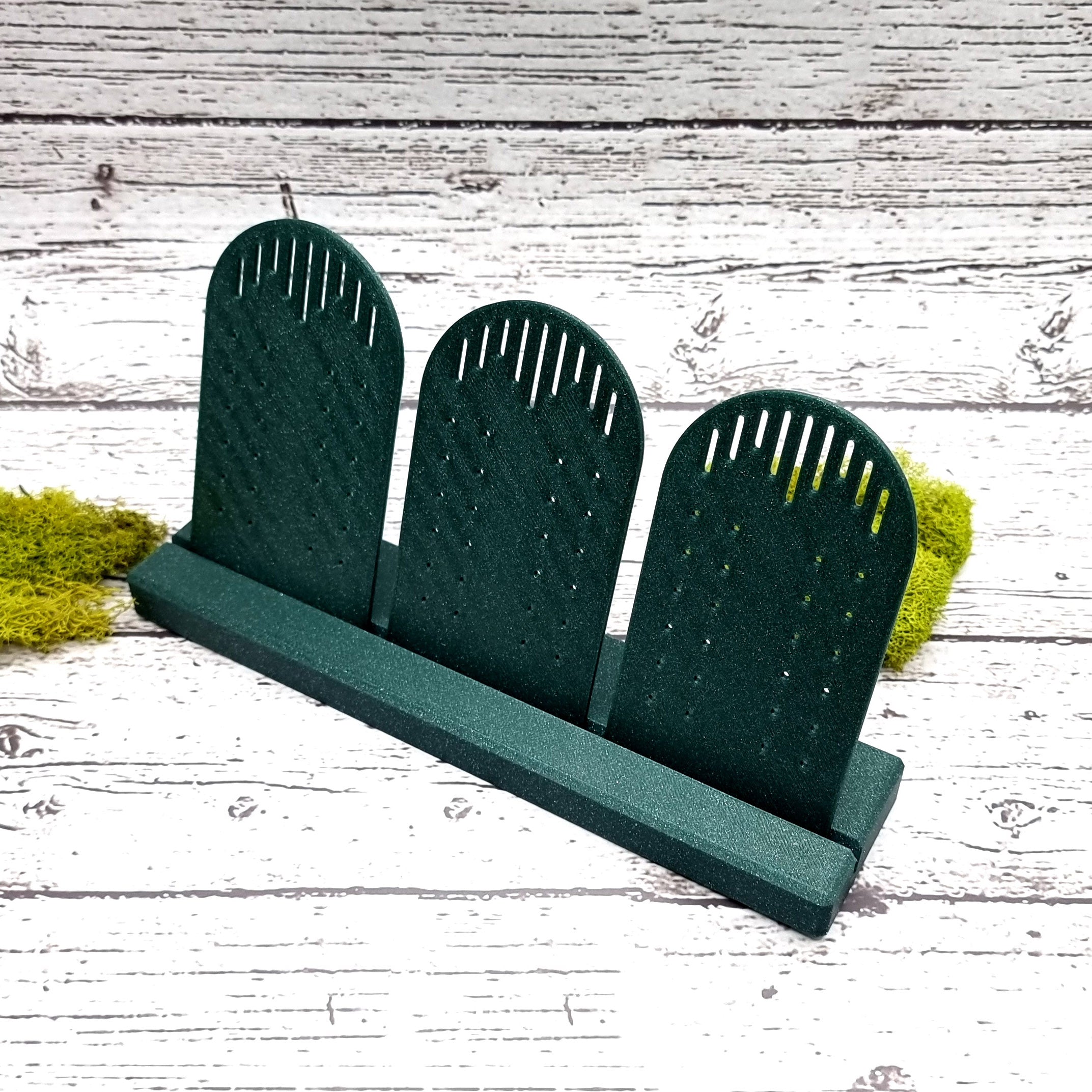 Long Display for Earrings - Alpine Green Display for Earrings SweetyBijou Tools