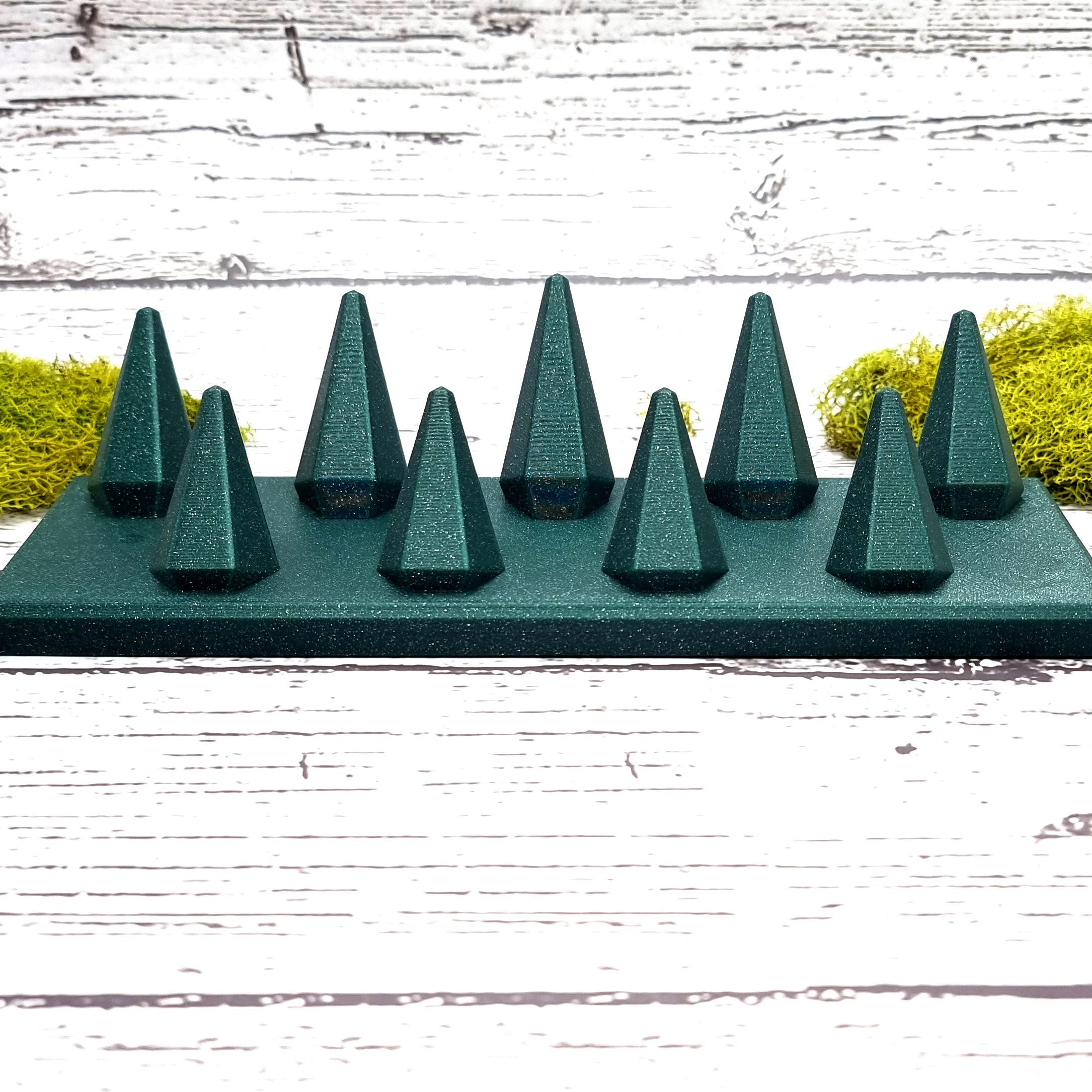 9 Fingers - Tilt Display for Rings - Alpine Green Display for Rings SweetyBijou Tools