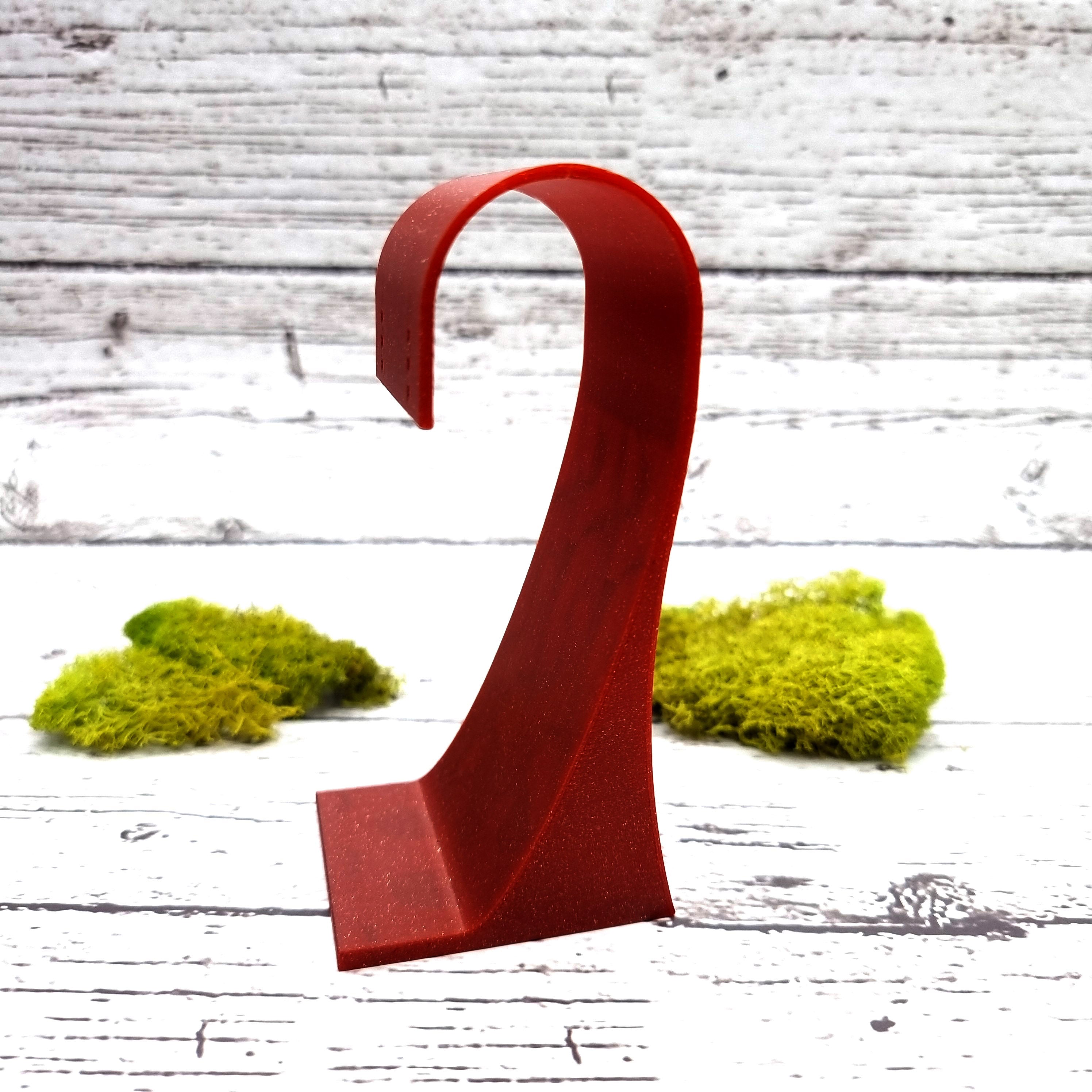 Curved Display for Earrings - Crimson Red Display for Earrings SweetyBijou Tools