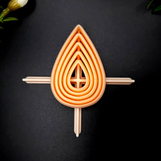 5 Drop Cutters in Set - Perfectly Aligned Cutters #17