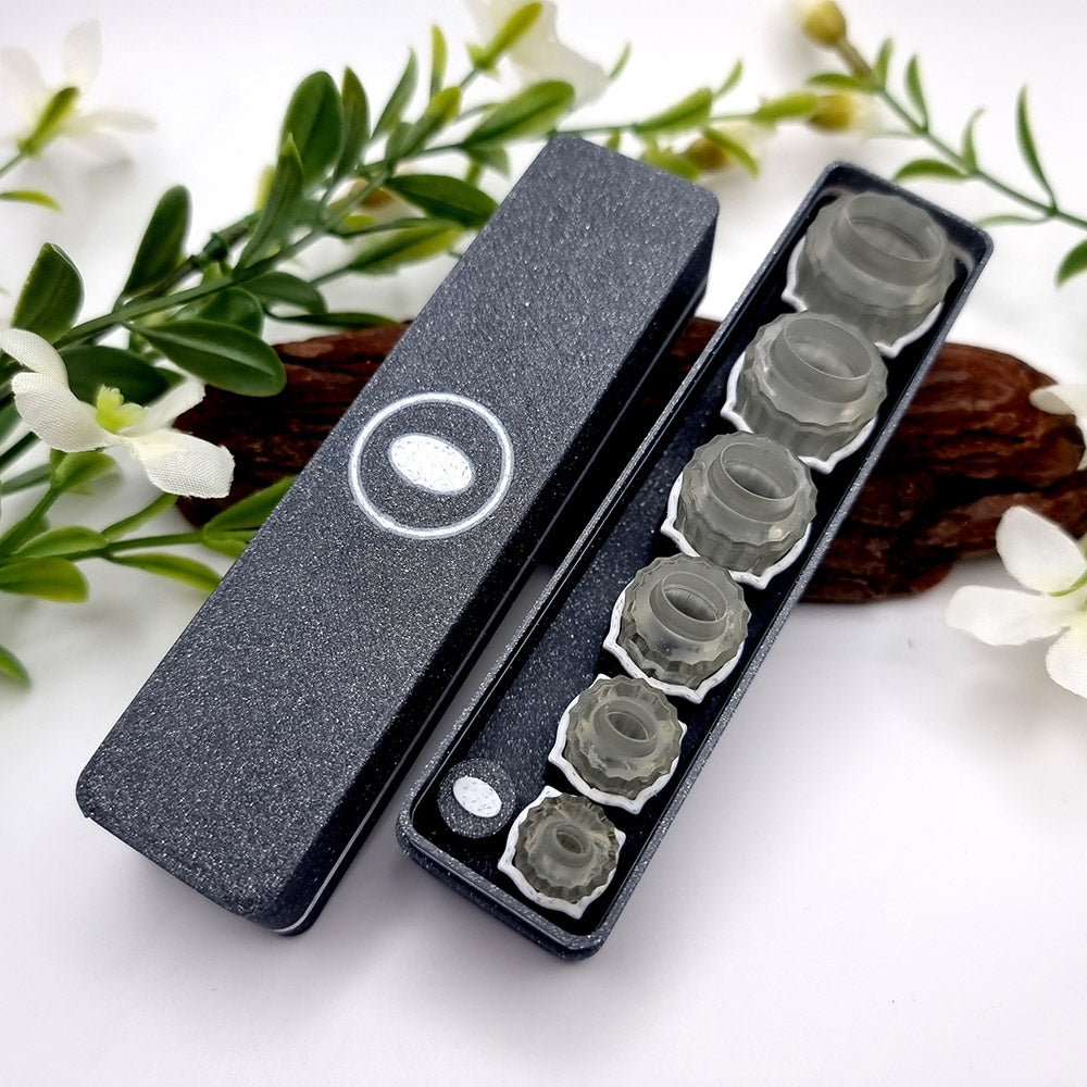 Tiny oval nano polymer clay cutter