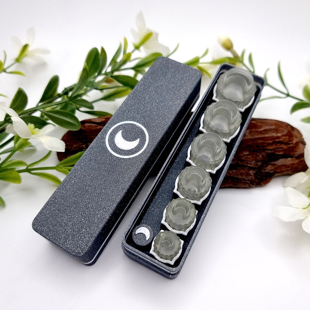 Tiny moon nano polymer clay cutter