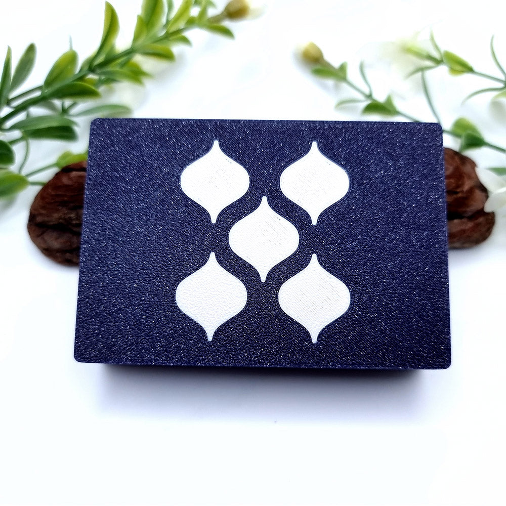 Sunrise in Marrakech Moroccan arabesque polymer clay cutter