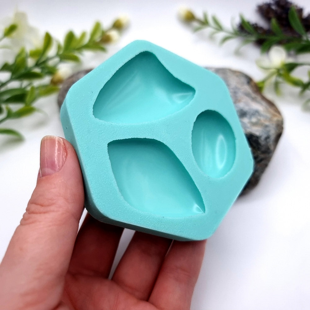 Stone Cabochon silicone mold for polymer clay