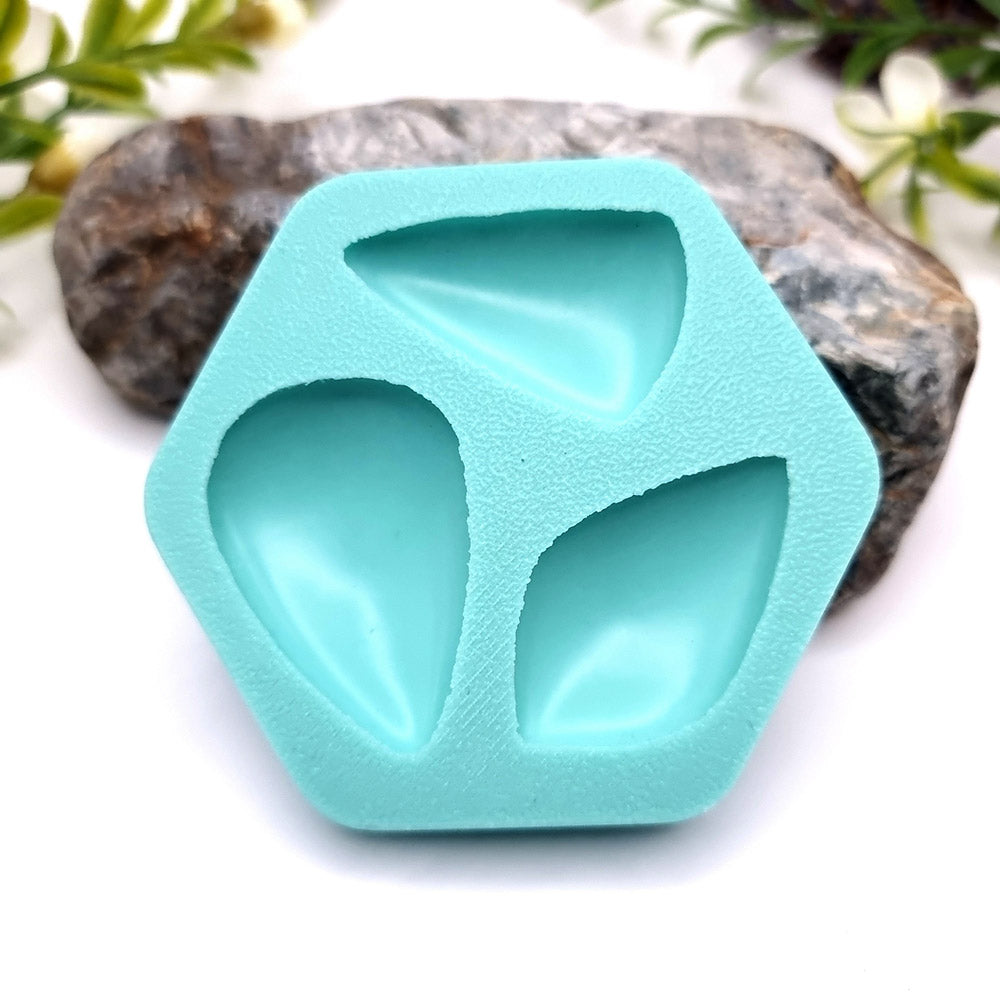 Stone Cabochon silicone mold for polymer clay