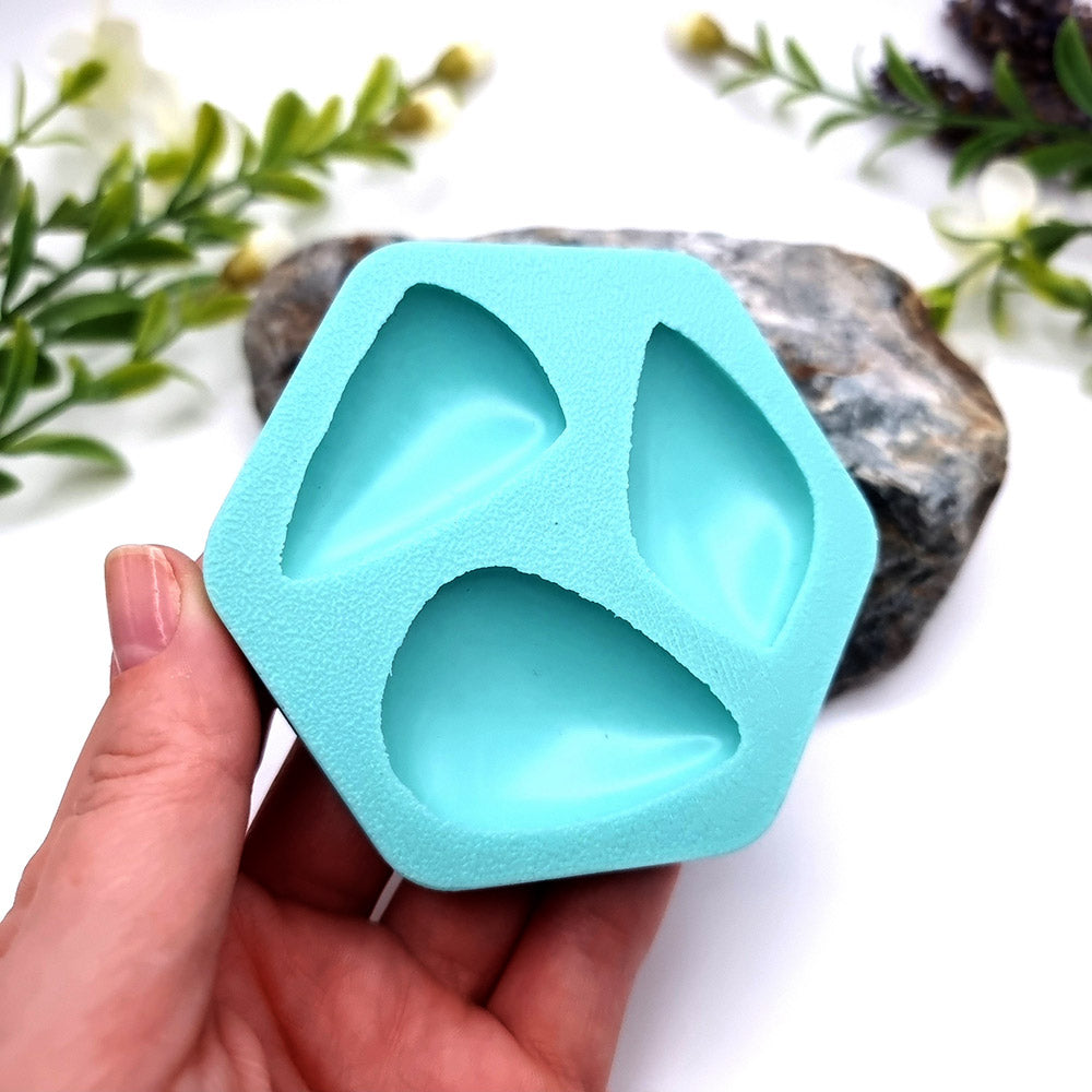 Stone Cabochon silicone mold for polymer clay