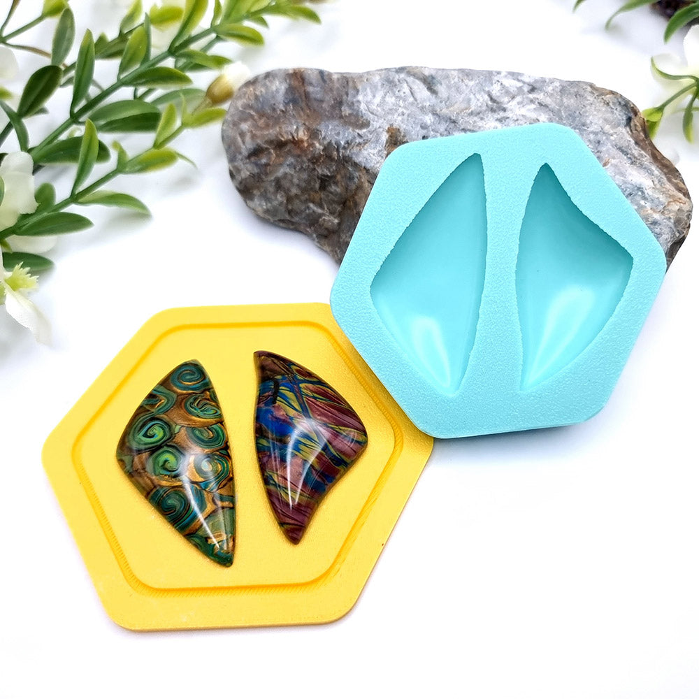 Stone Cabochon silicone mold for polymer clay