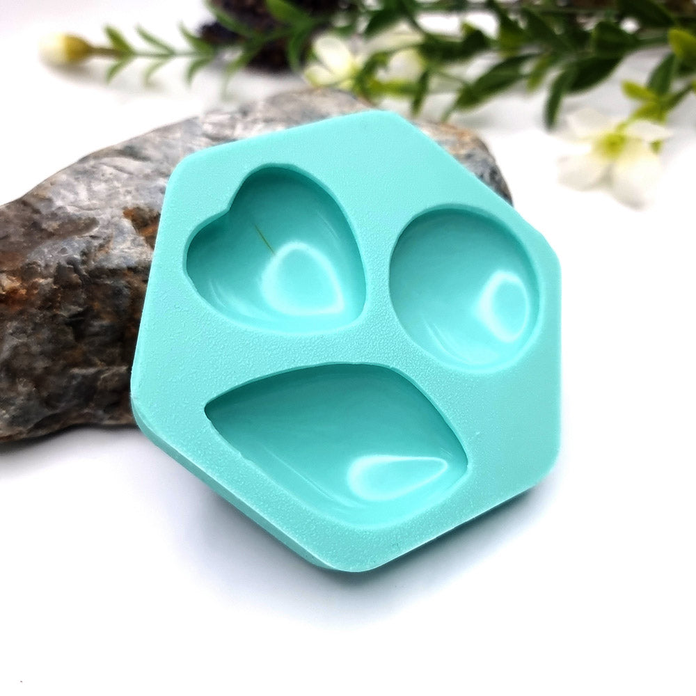 Stone Cabochon silicone mold for polymer clay