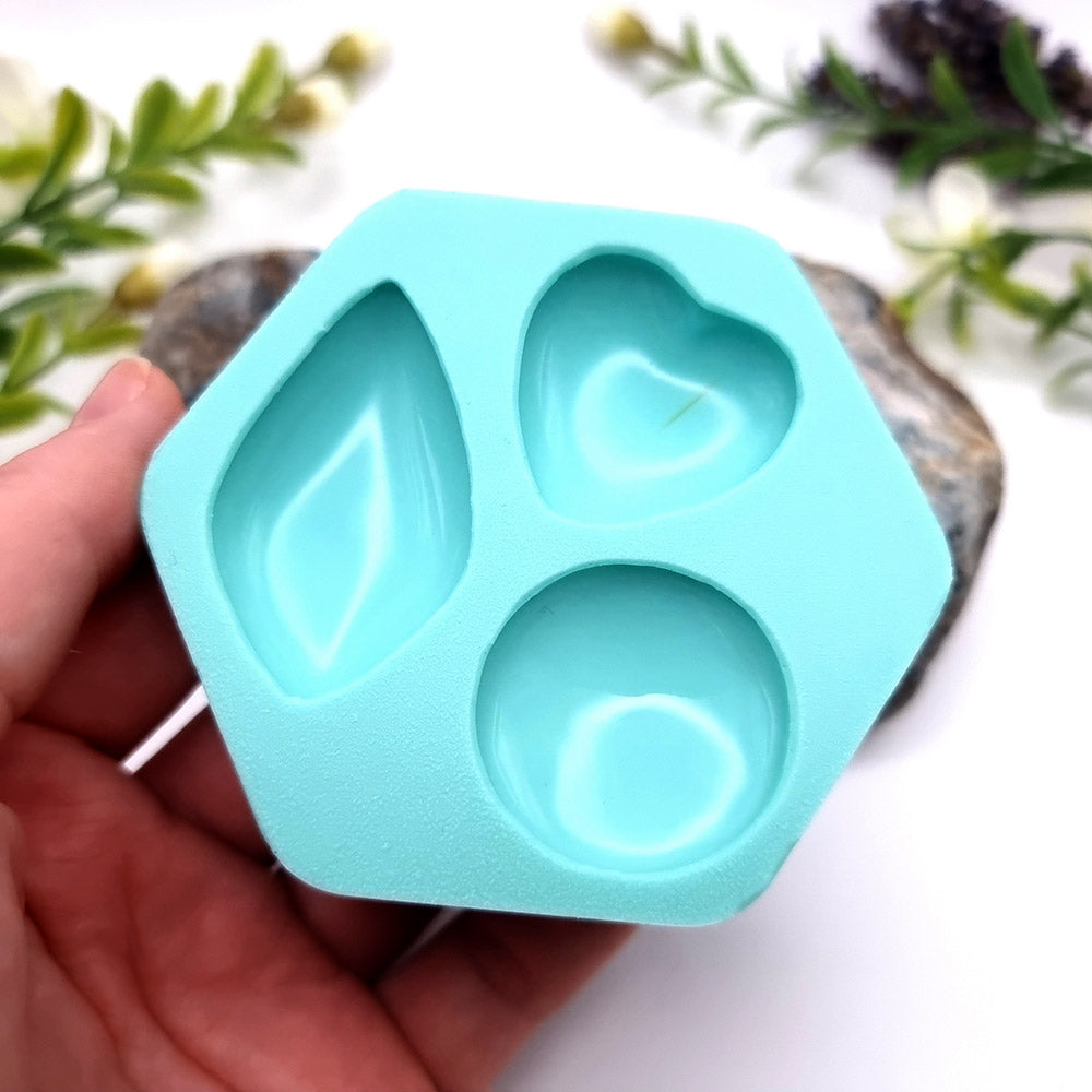 Stone Cabochon silicone mold for polymer clay