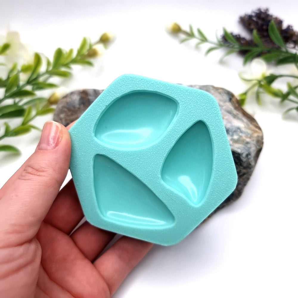 Stone Cabochon silicone mold for polymer clay