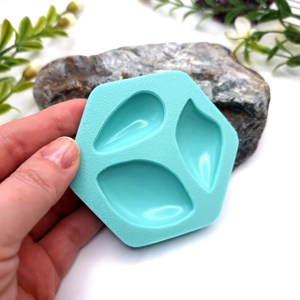 Stone Cabochon silicone mold for polymer clay