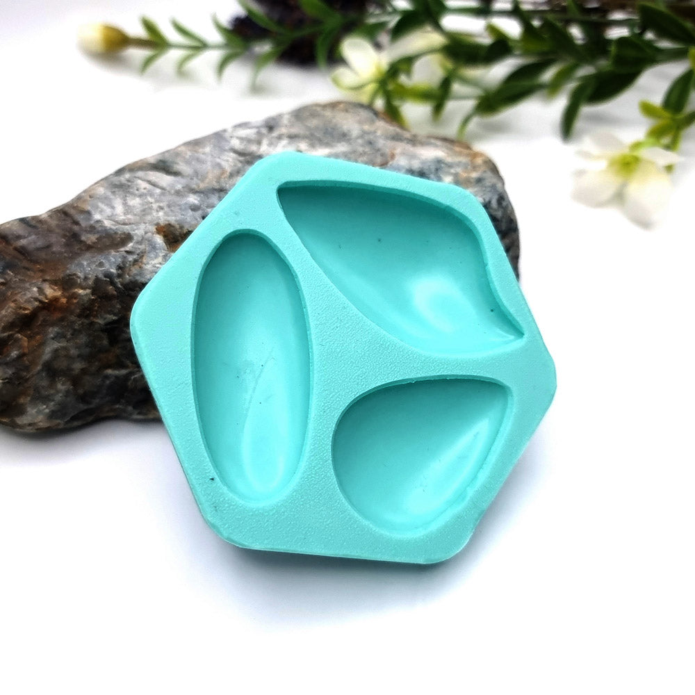 Stone Cabochon silicone mold for polymer clay