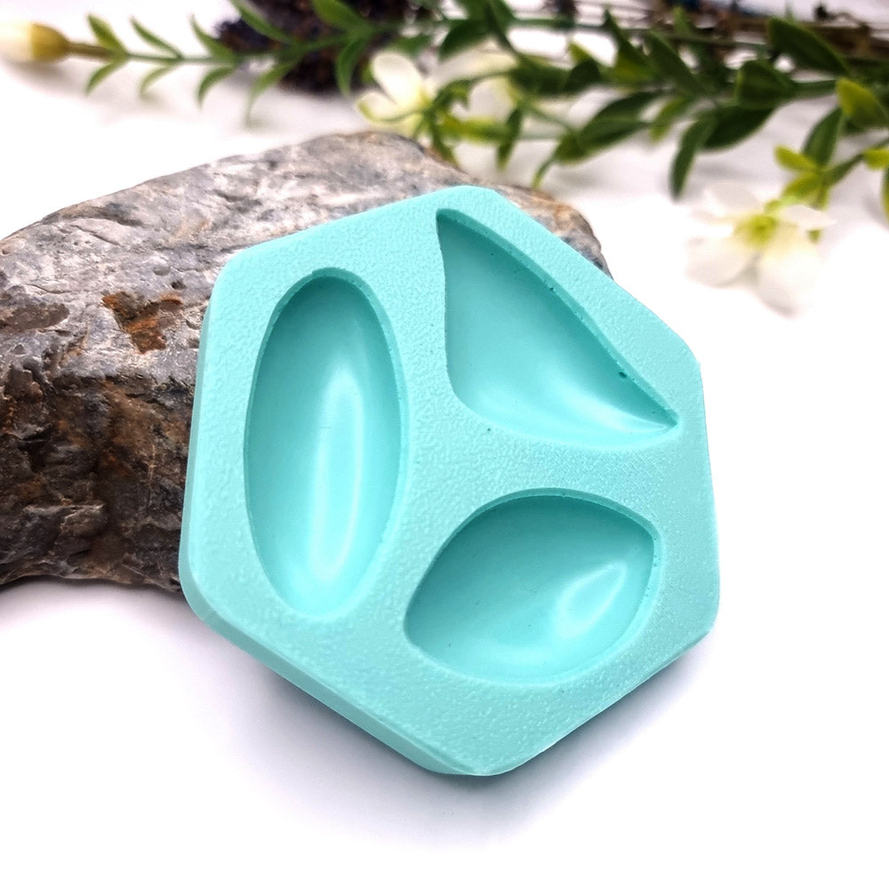 Stone Cabochon silicone mold for polymer clay