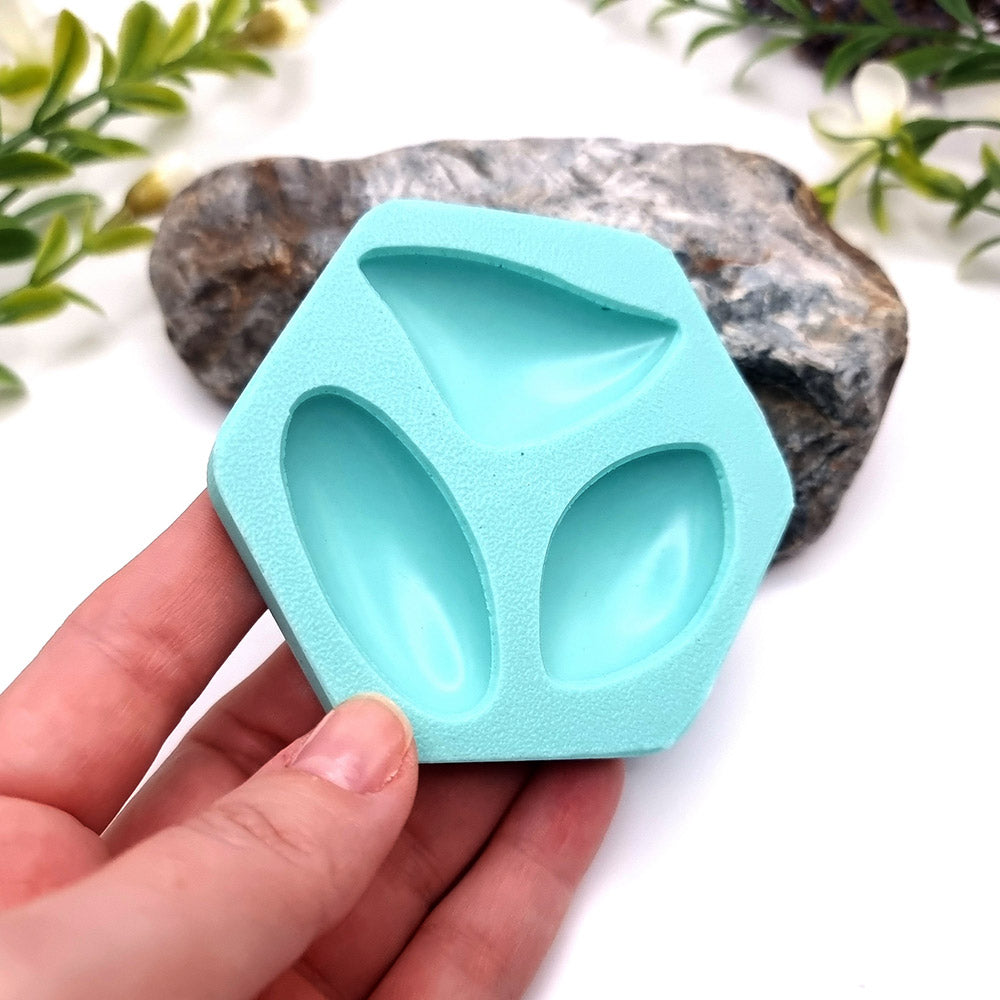 Stone Cabochon silicone mold for polymer clay