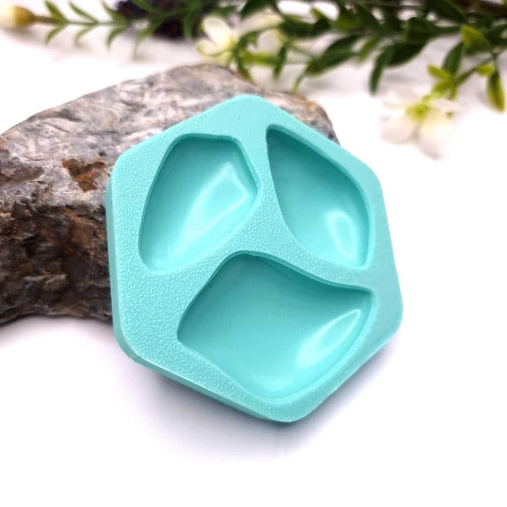 Stone Cabochon silicone mold for polymer clay
