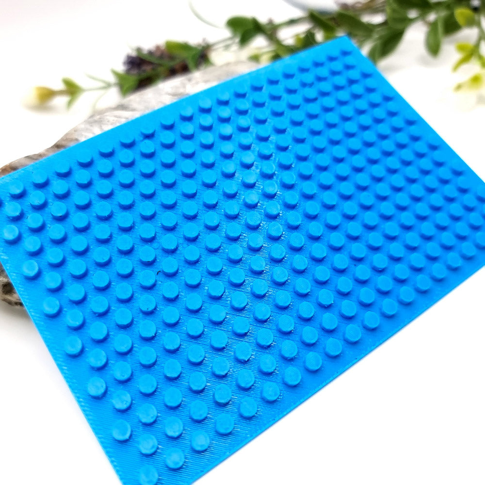 SweetyBijou Polka Dots Large flexible texture sheet for polymer clay