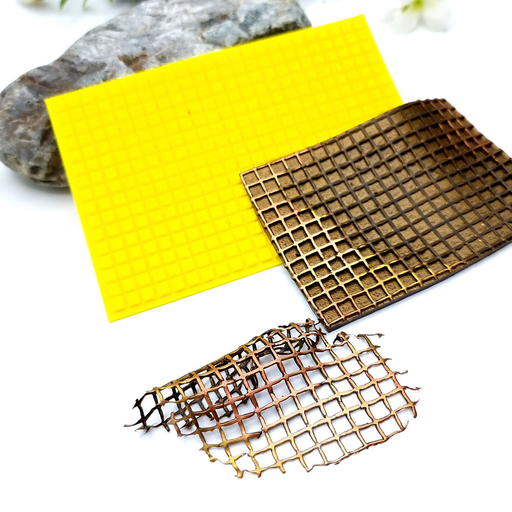 Cells Grid OUT - Printed Texture