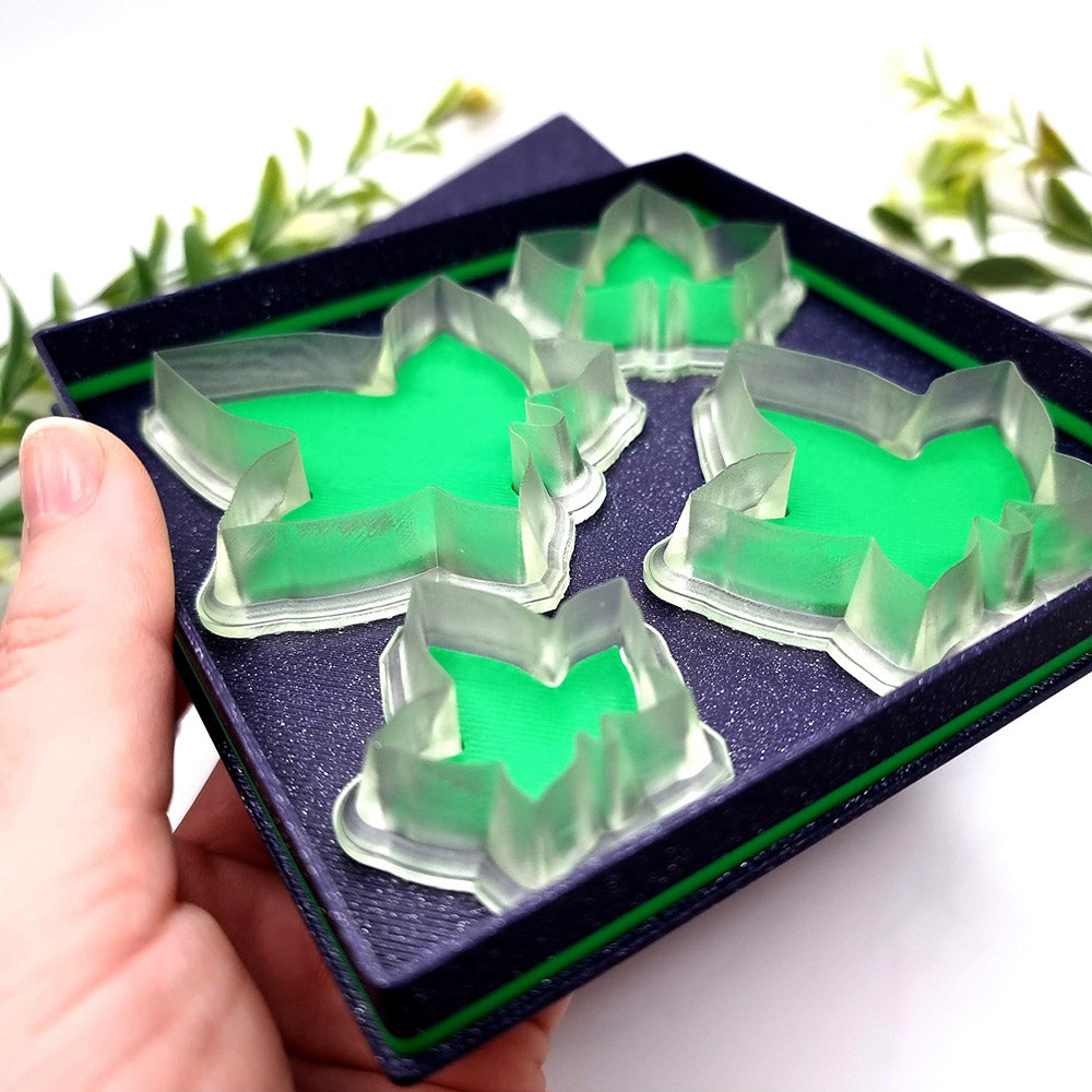 Magic Forest woodland shape polymer clay cutter
