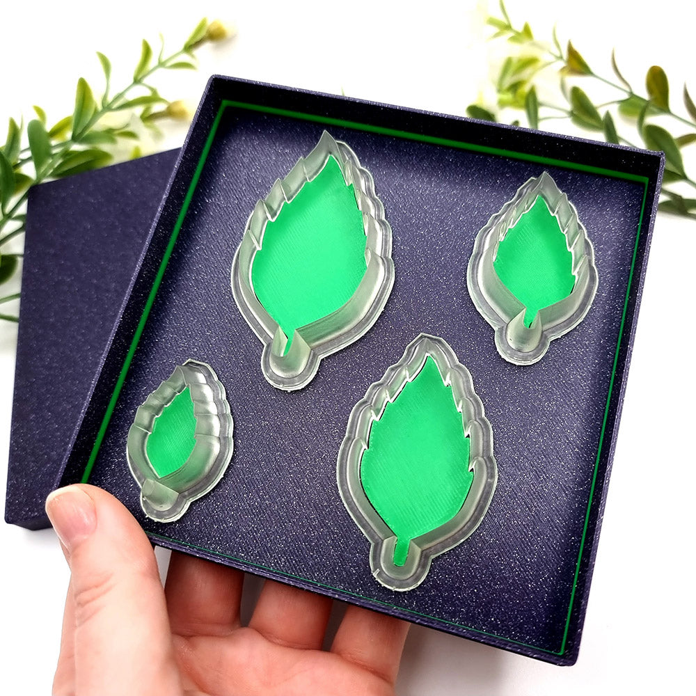 Magic Forest woodland shape polymer clay cutter