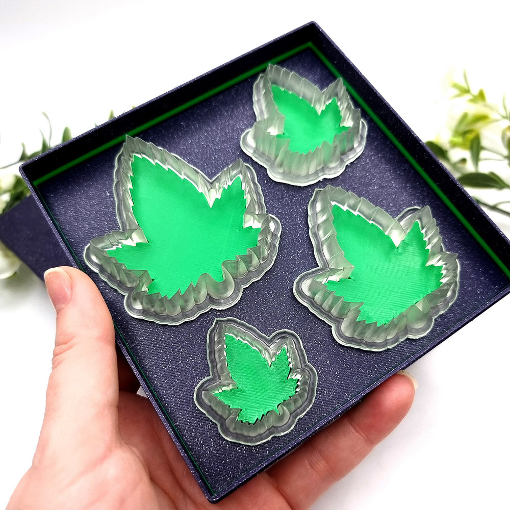 Magic Forest woodland shape polymer clay cutter